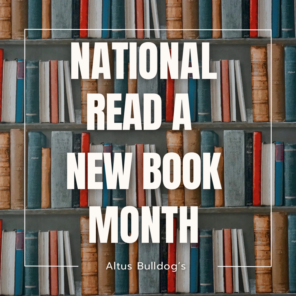 National Read a New Book Month!