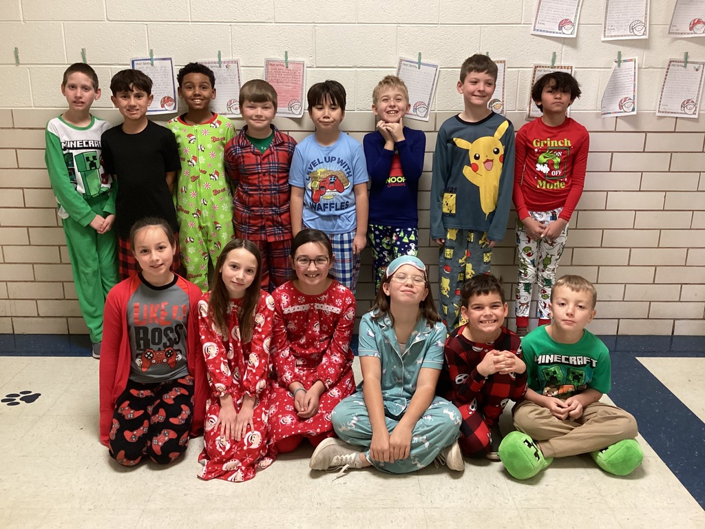 students in pajamas 