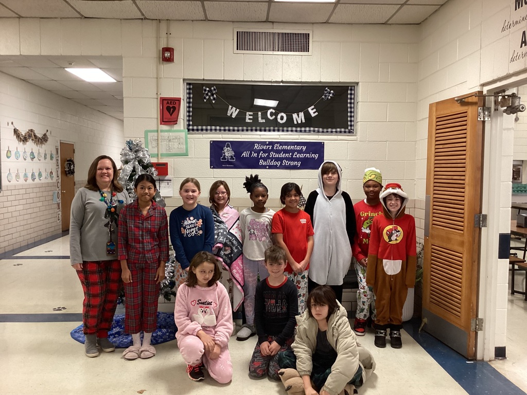 students in pajamas 