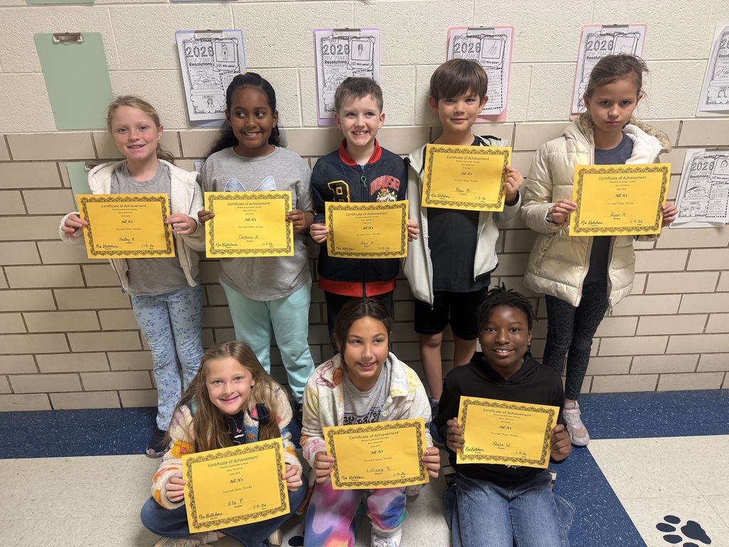 students with certificates