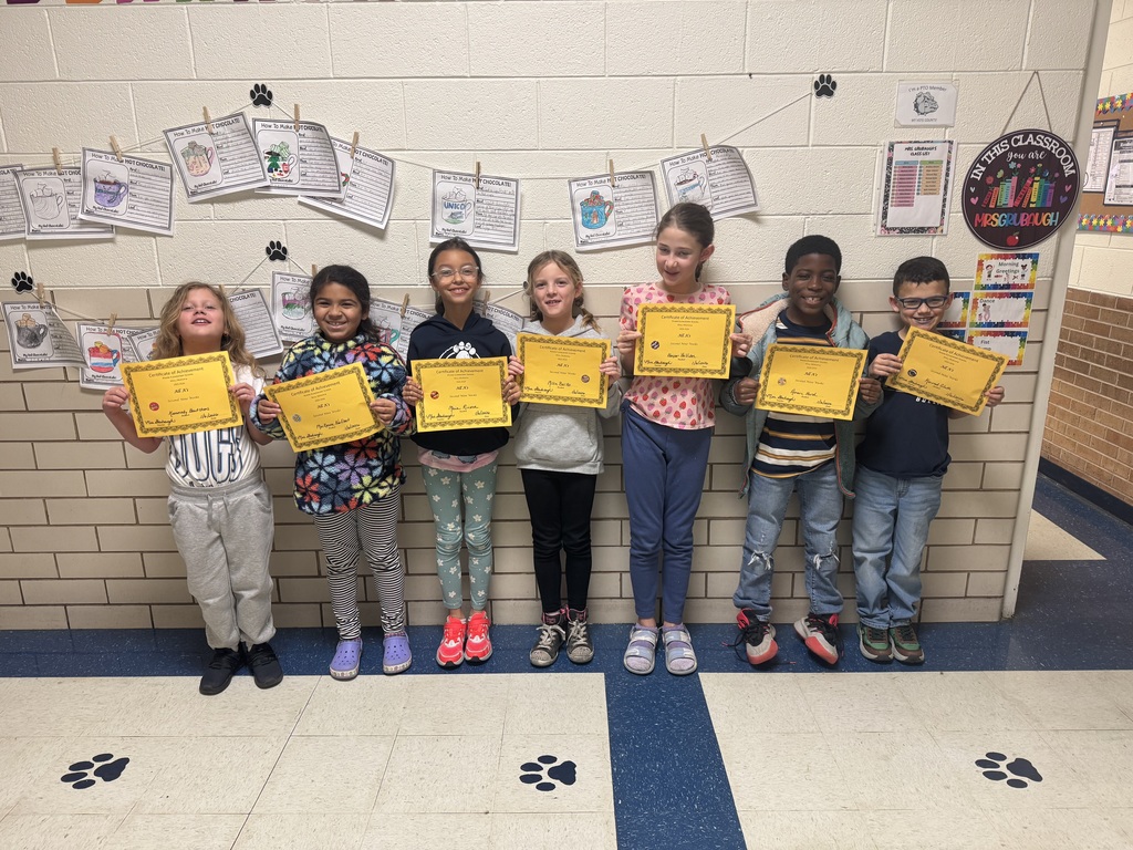 students with their certificates