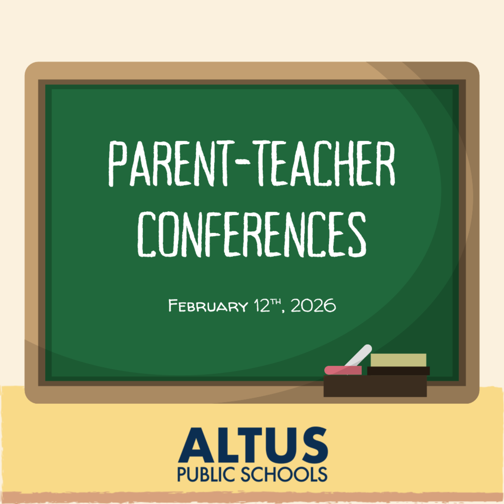 Parent-Teacher Conferences February 12th.