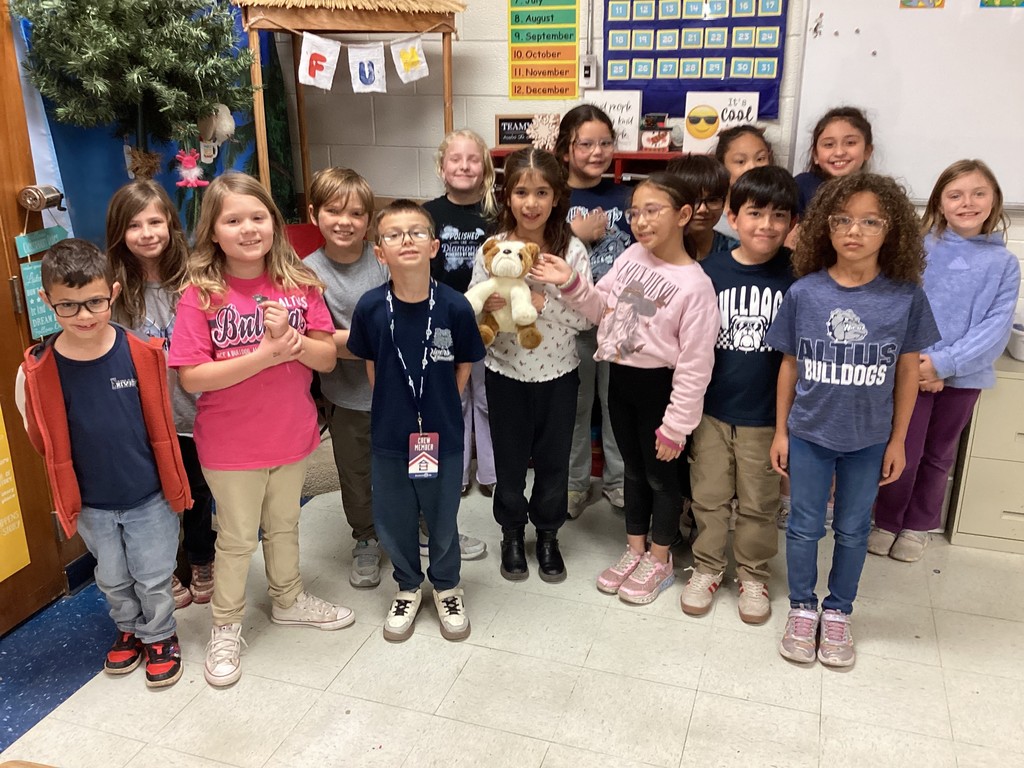 students in spirit wear