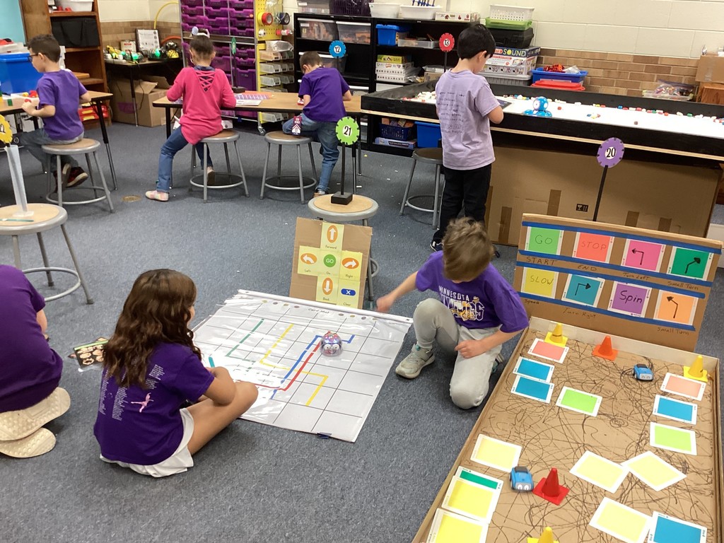 Students doing STEAM