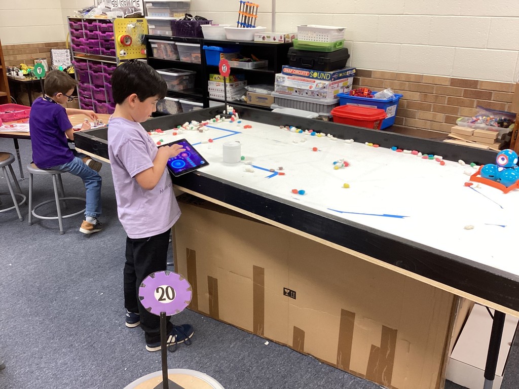 Students doing STEAM