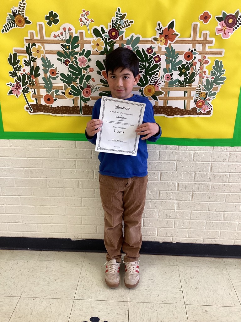 student with certificate