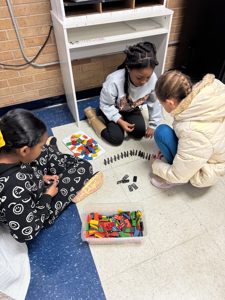 Students celebrating 100 day of school.