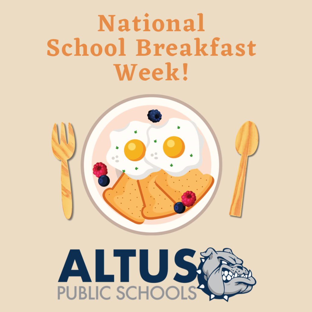 National School Breakfast Week! March 2nd-6th.