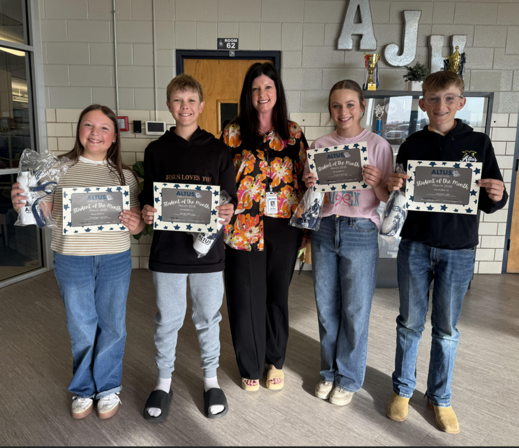 March Students of the Month