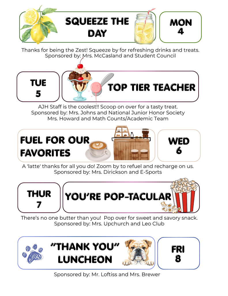 Teacher Appreication