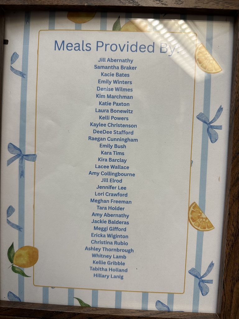 Teacher Appreciation 