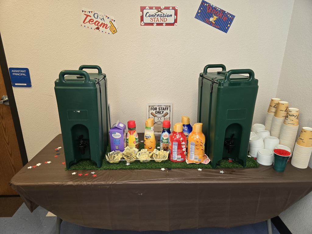 Teachers Appreciation donuts and coffee