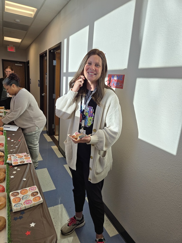Teachers Appreciation donuts and coffee