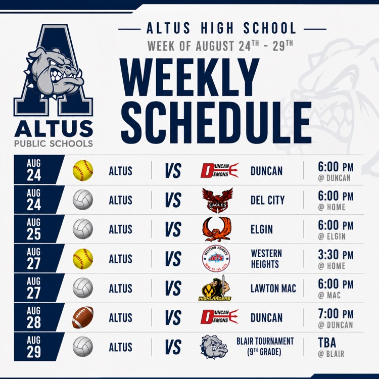 Schedule