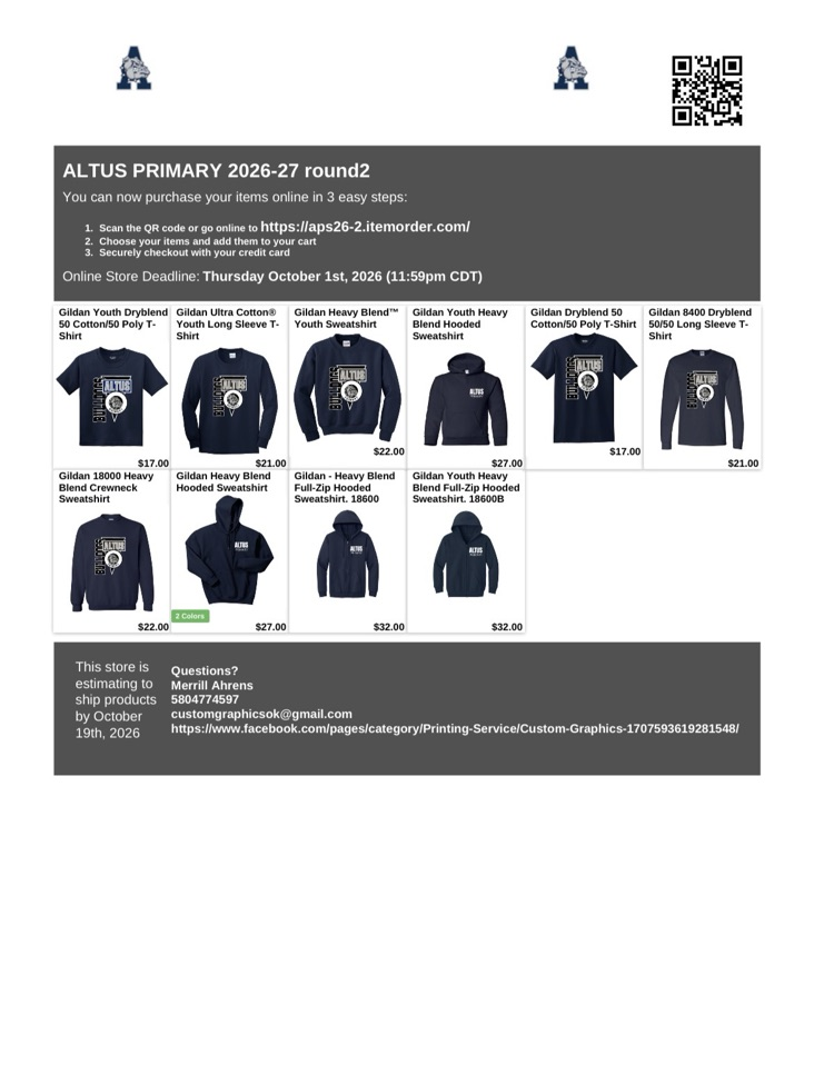 Shirt Sales