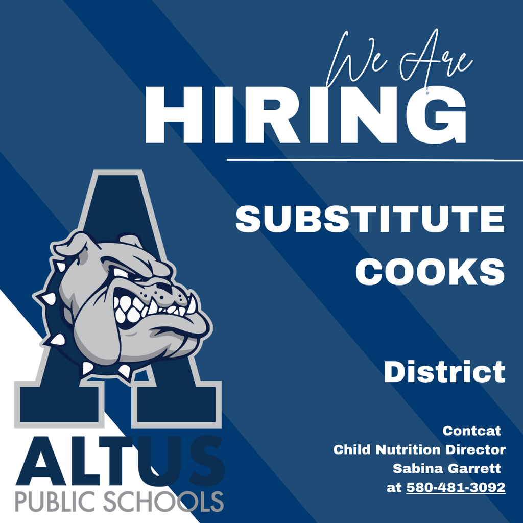 Substitute Cook Openings