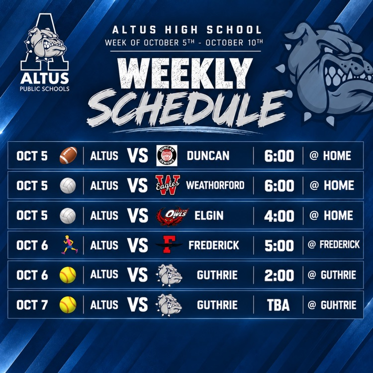 Schedule