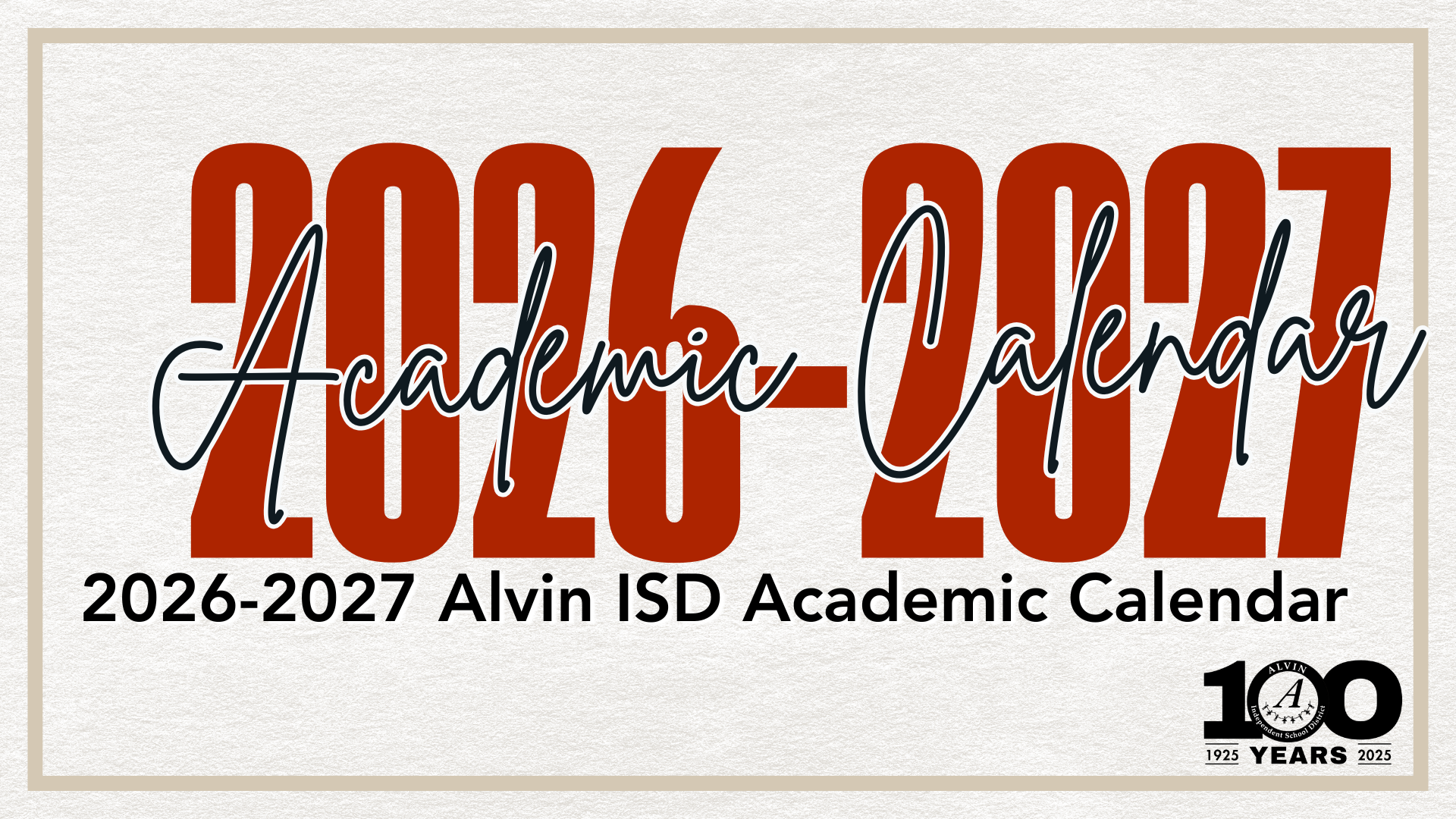 2026-2027 Academic Calendar Approved | R.L. Stevenson Primary