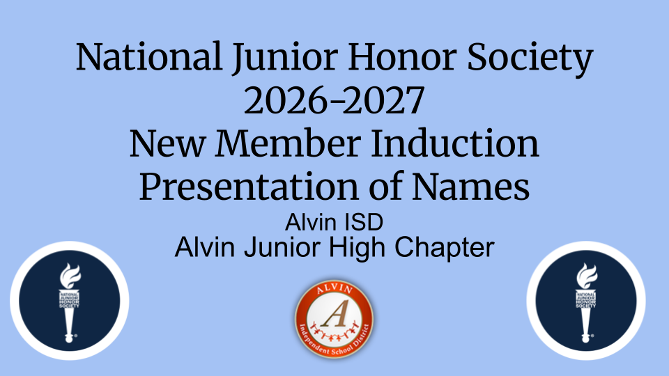 NJHS Induction