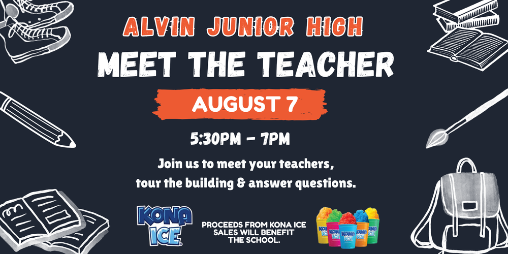 meet the teacher flyer August 7; 5:30 pm - 7:00 pm