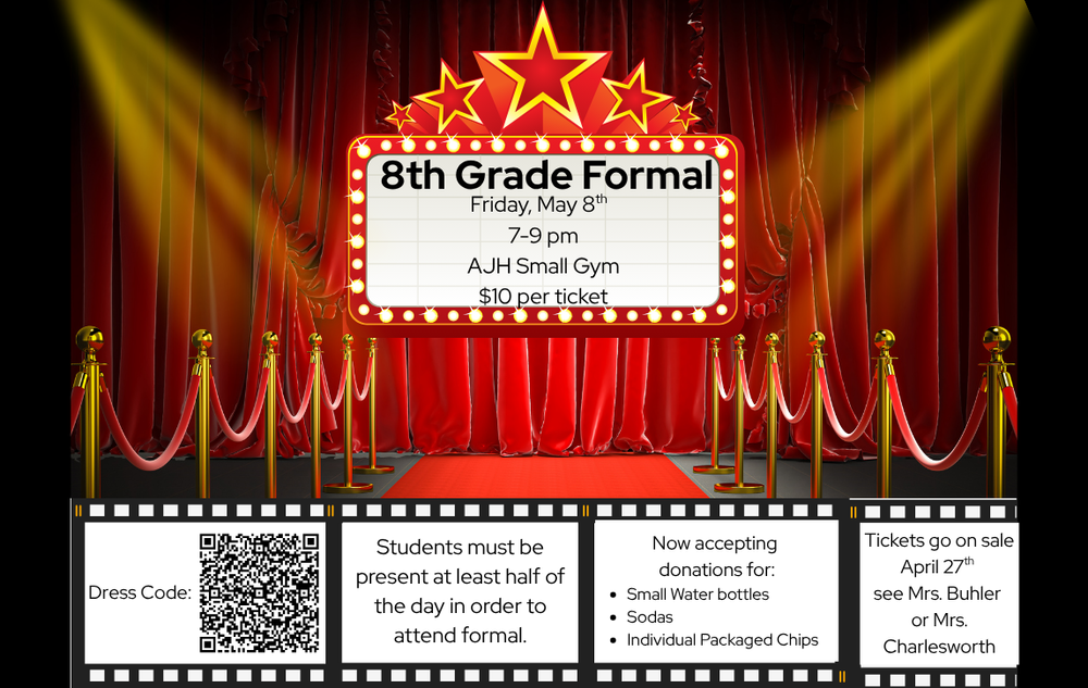 8th grade formal info