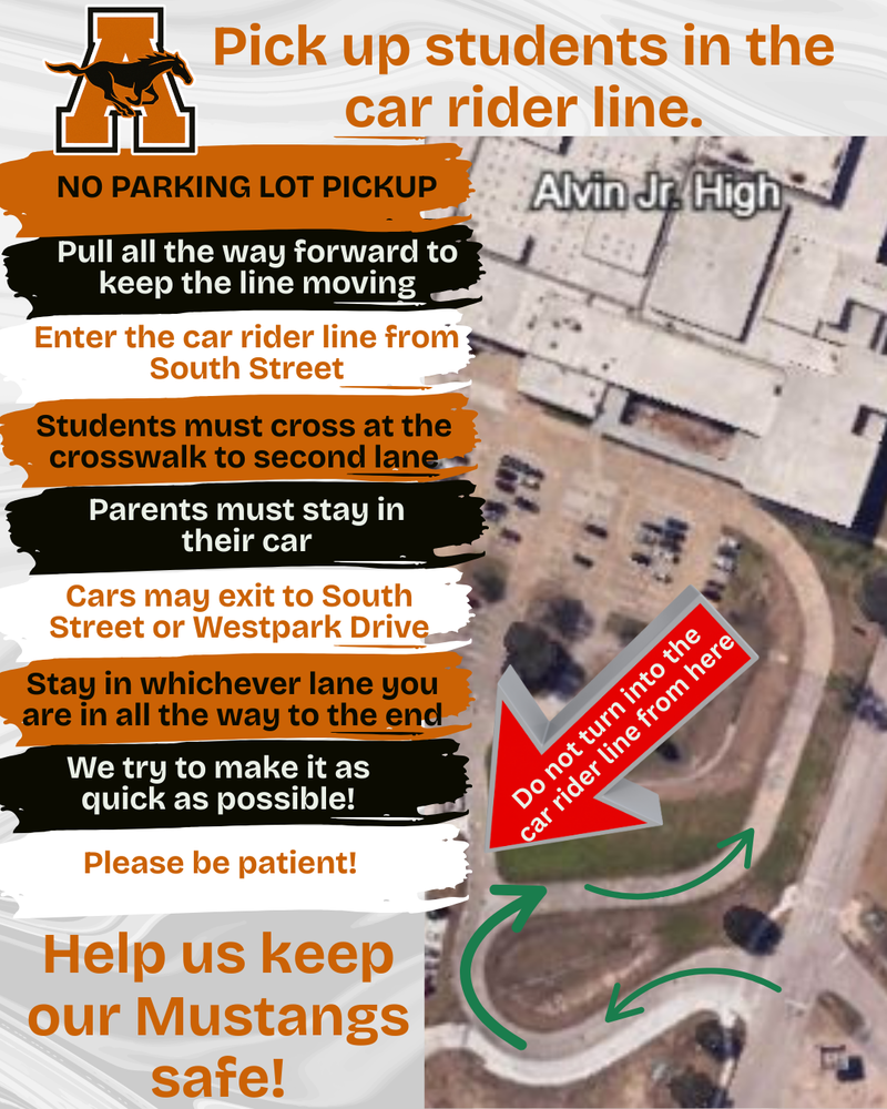 AJH Car rider pickup process