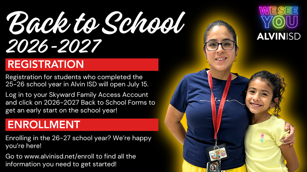 Back to School Information