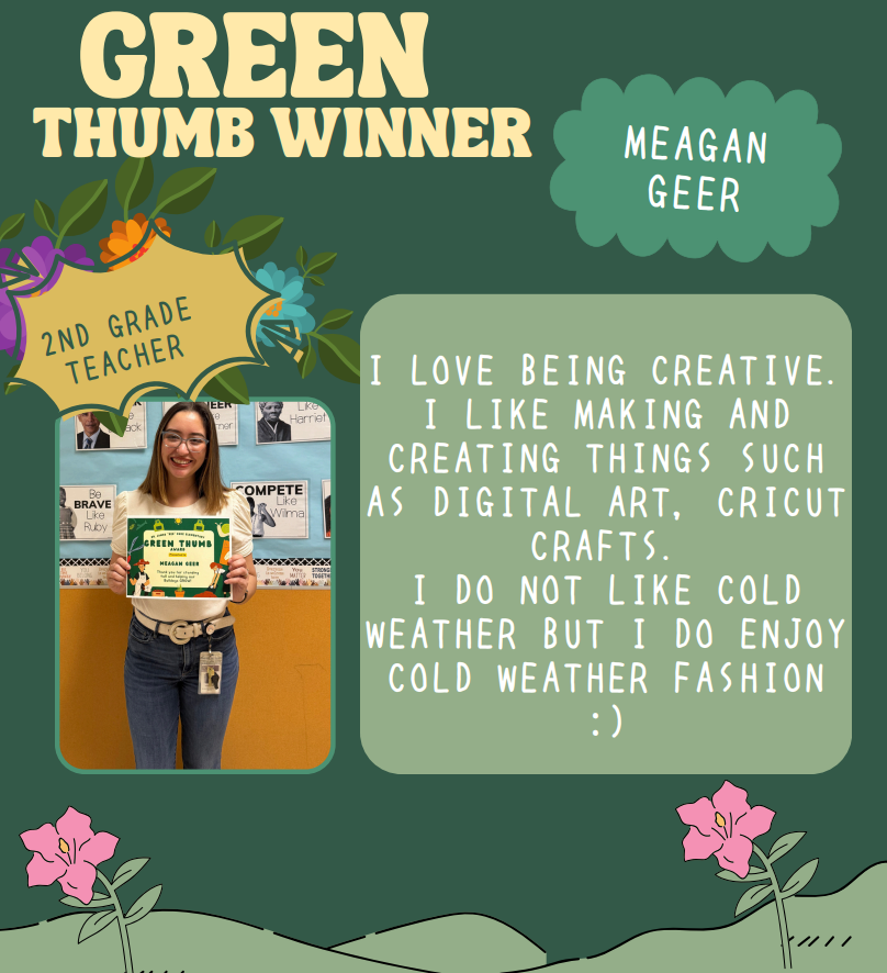 Green thumb winner Meagan Geer 
