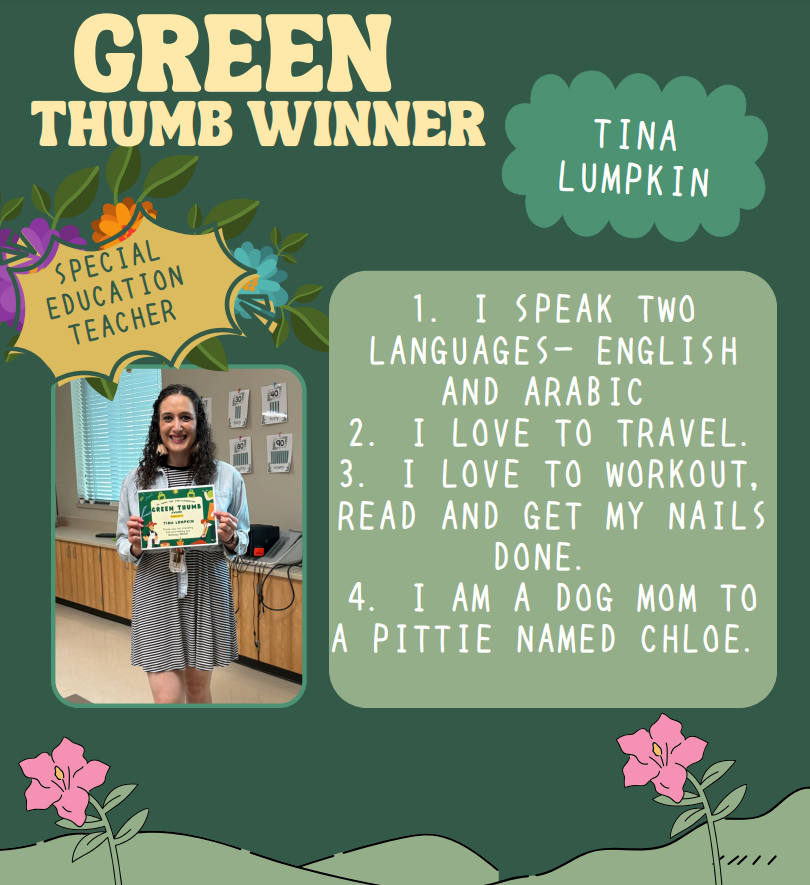 Green thumb winner Tina Lumpkin