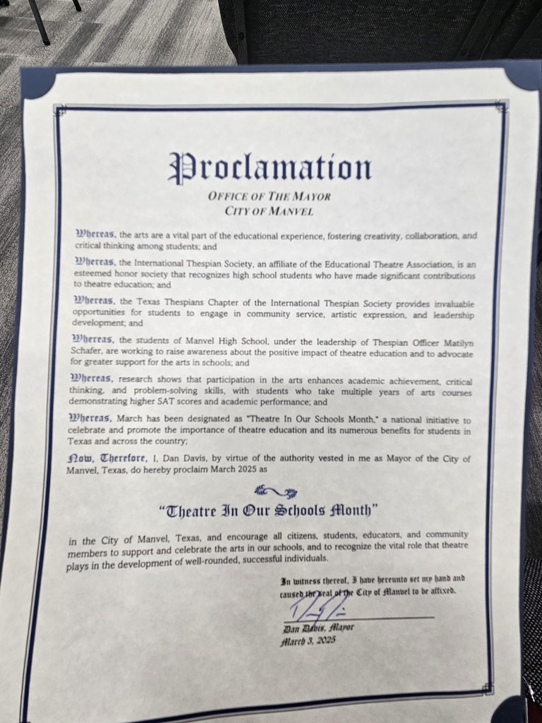 Proclamation