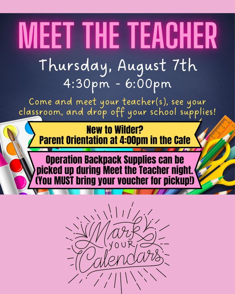 Meet the Teacher