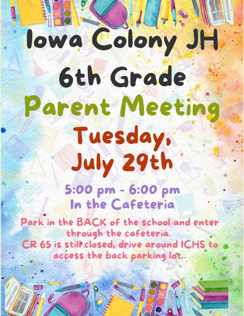 Colorful Watercolor Illustrative Welcome  Back to School Greeting Flyer (1)
