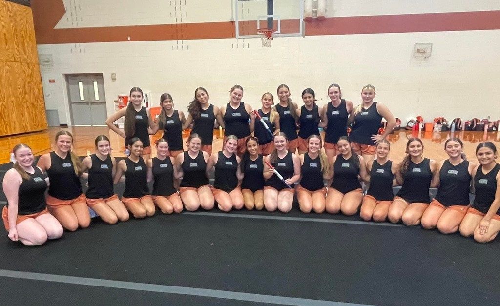 All cheerleaders