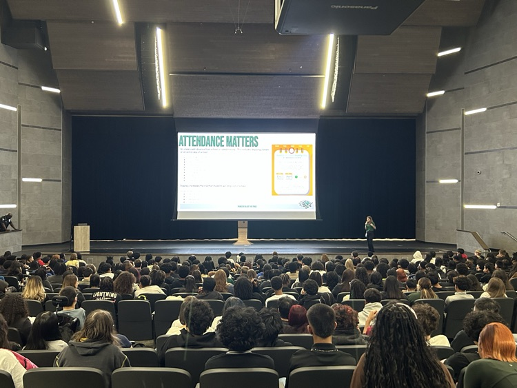 Junior class assembly