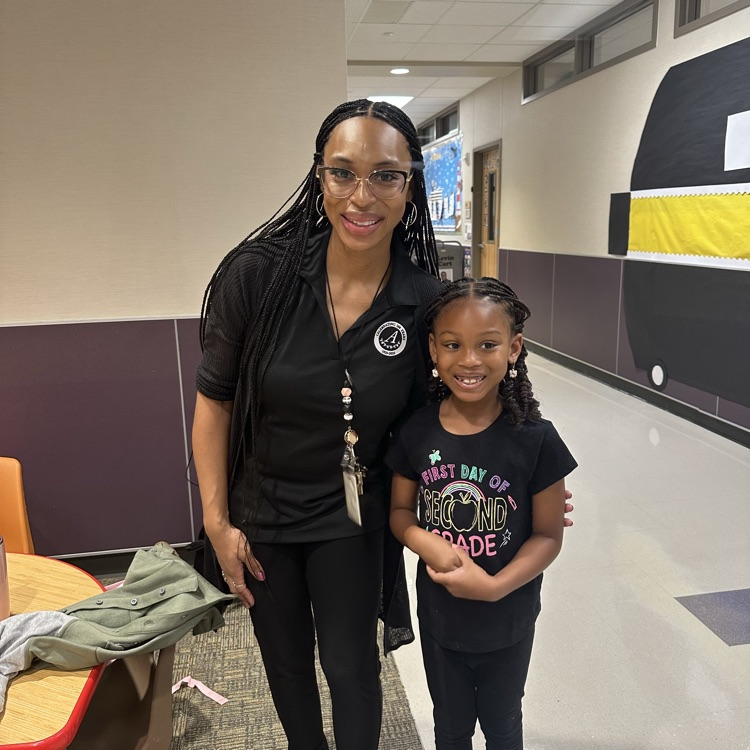 ms. hall and student