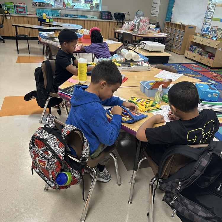 classroom of kids