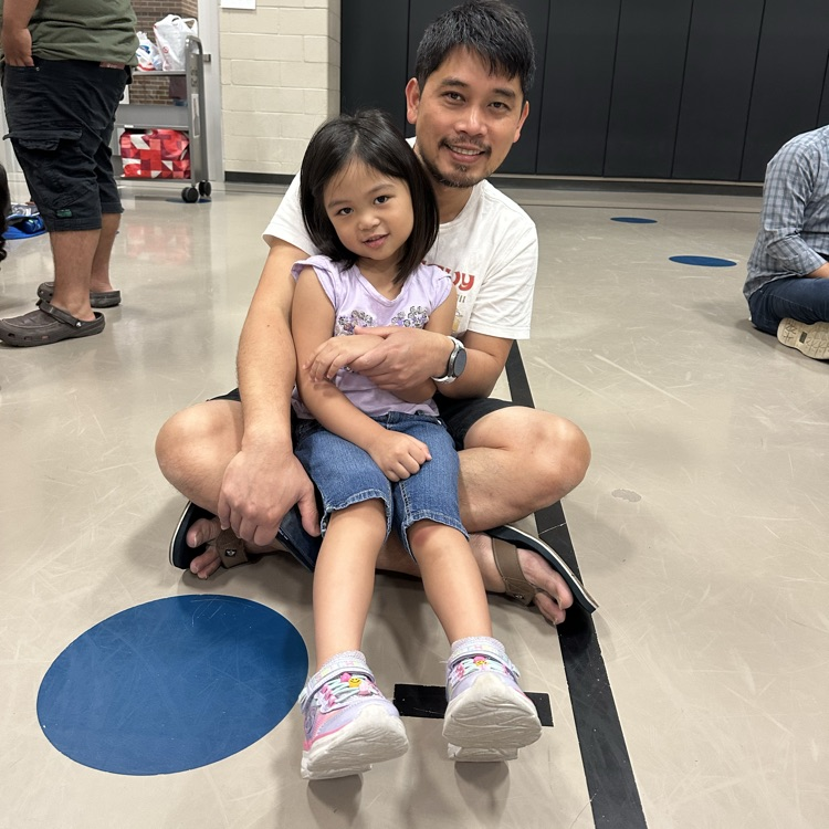 prek student and father