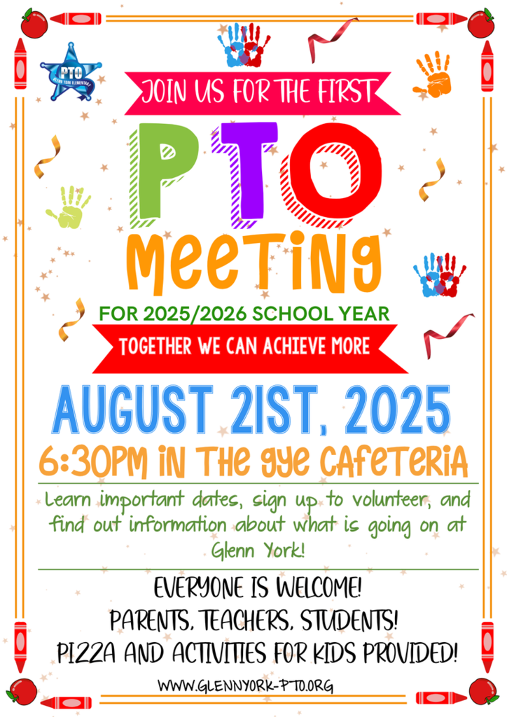 PTO Meeting Flyer