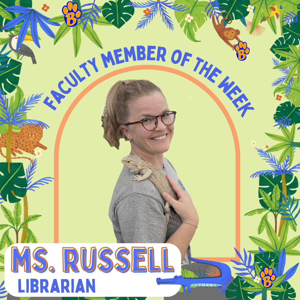 Faculty Member of the Week: Ms. Russell, Librarian