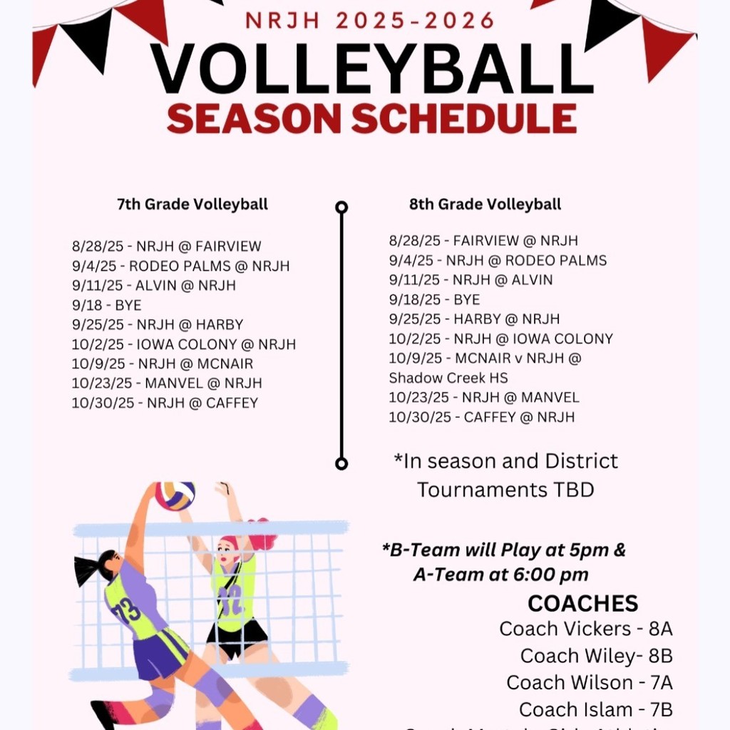 volleyball schedule