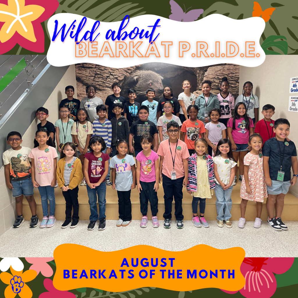 Wild ABout Bearkat P.R.I.D.E. August Bearkats of the Month