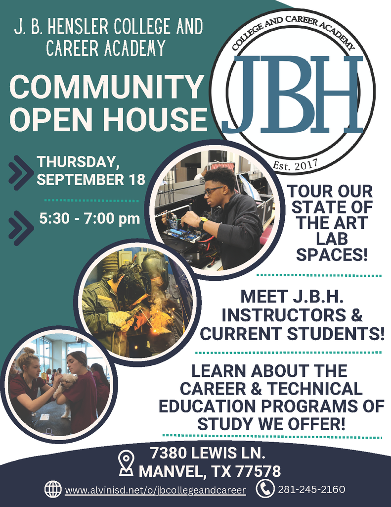 Community Open House Flyer 2025