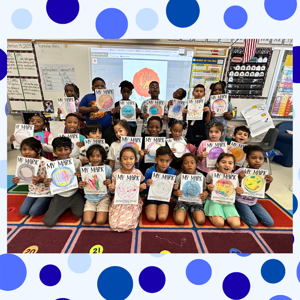 Wearing dots for dot day