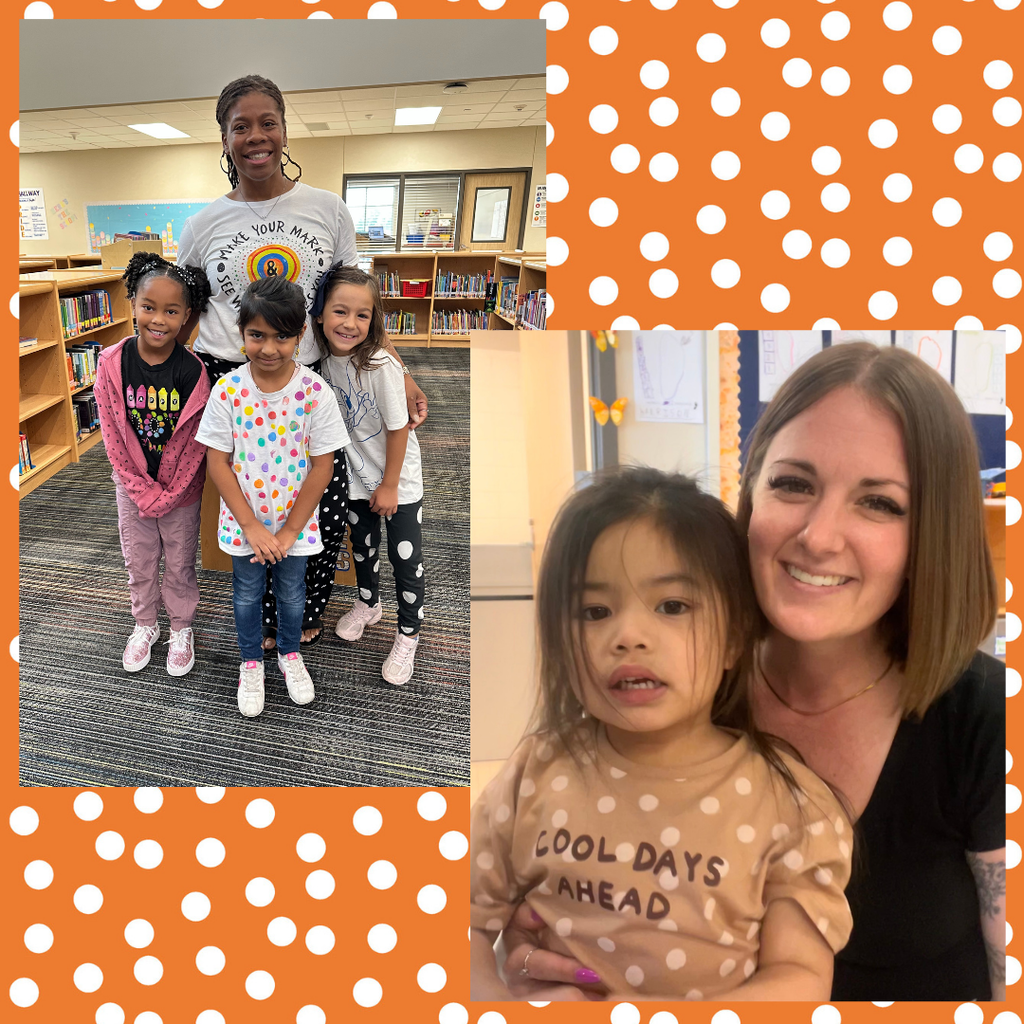 Wearing dots for dot day