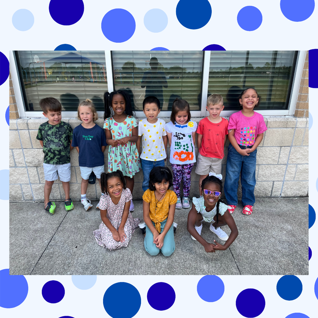 Wearing dots for dot day