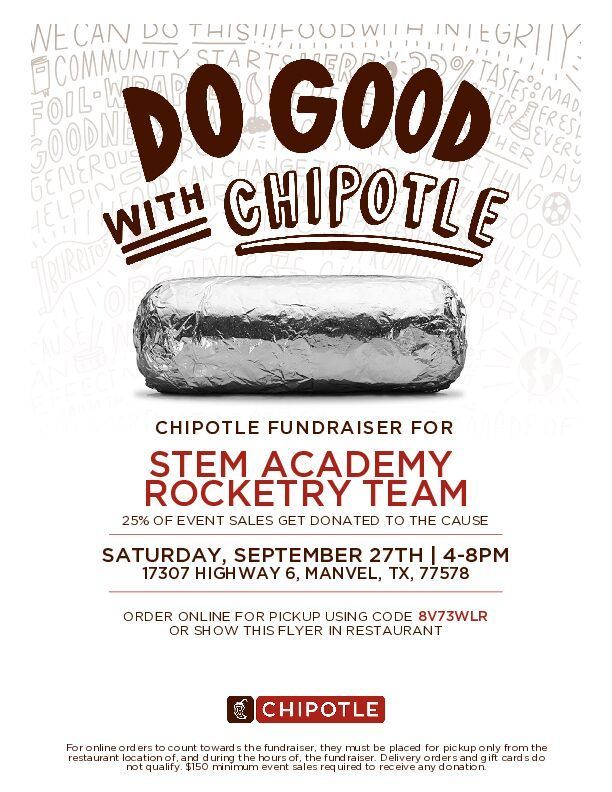 Chipotle fundraiser