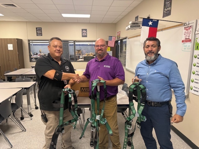 Mr. Salinas and MR. Cantu with Turner Industries