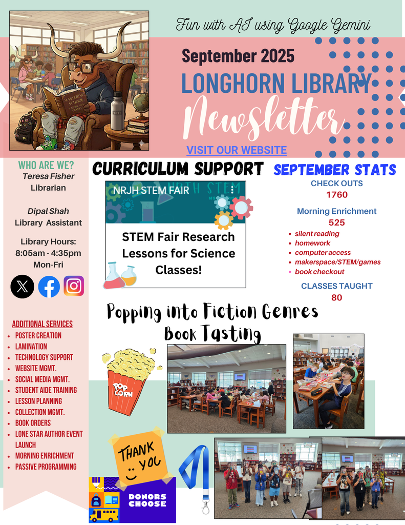 September Longhorn Library Newsletter