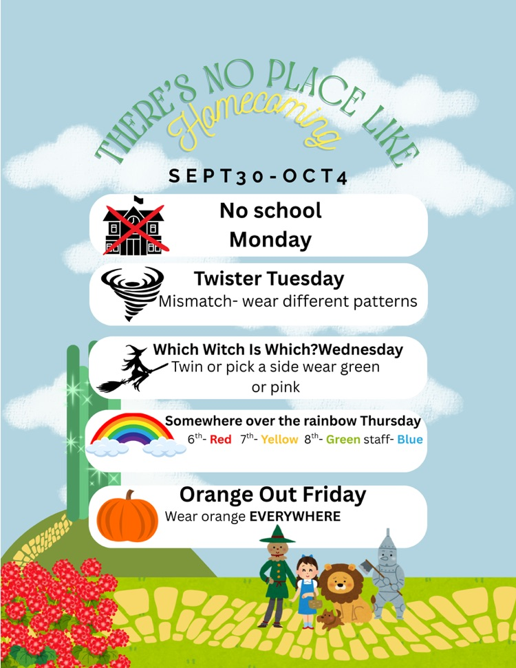 Homecoming Dress Up Days!