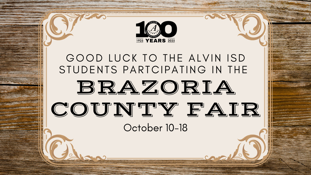 Good luck, Brazoria County Fair